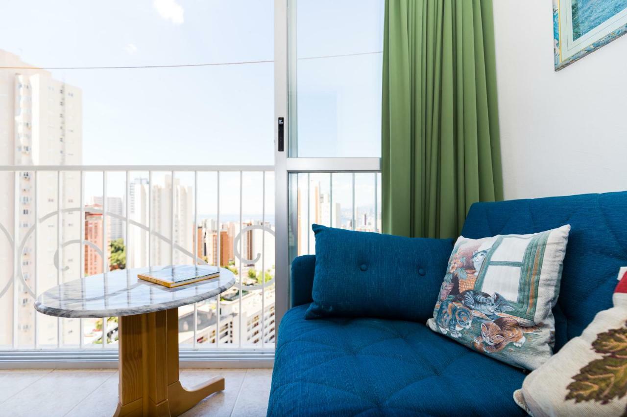 Sky Park Apartment Benidorm Bagian luar foto