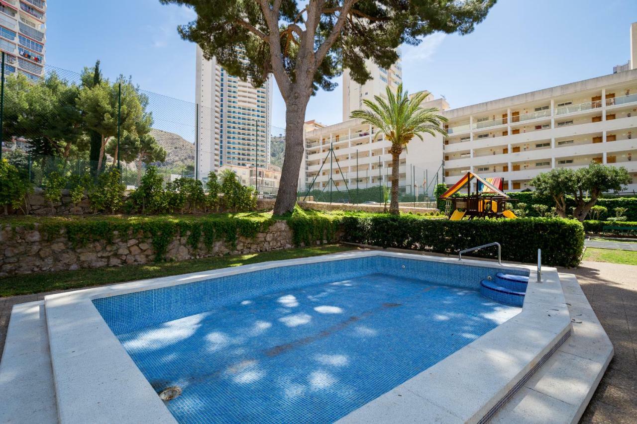 Sky Park Apartment Benidorm Bagian luar foto